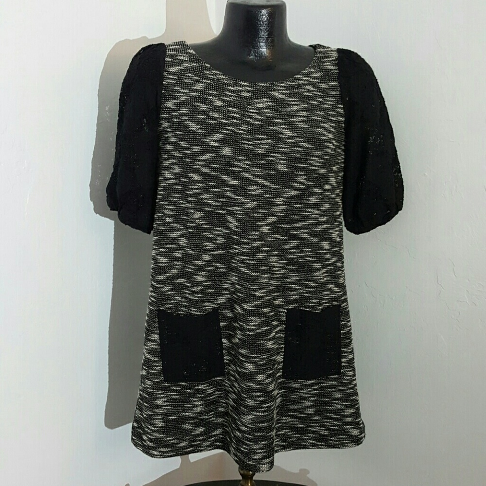 Anthropology 9H15 SCL dress short sleeve size S women